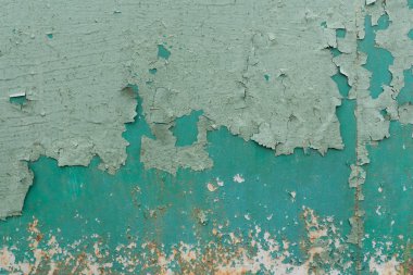 Çizik ve çatlaklarla metal doku 