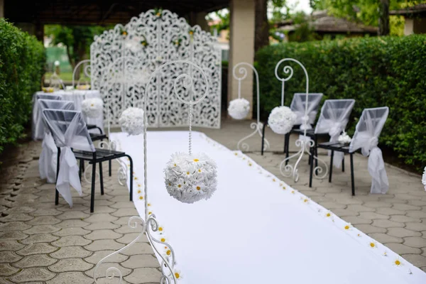 Decoración Boda Puede Utilizar Como Fondo —  Fotos de Stock