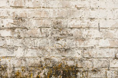 Tuğla doku çizikler ve çatlaklar ile