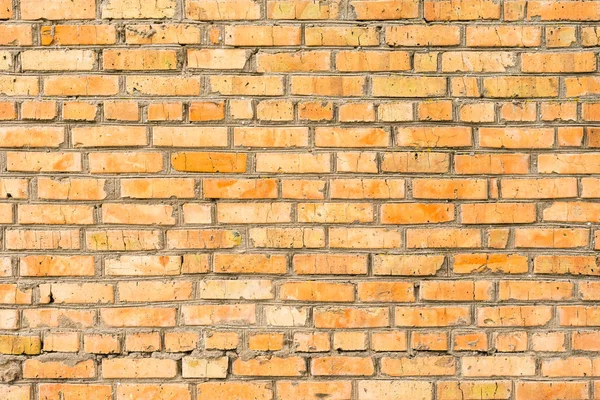 Tuğla Doku Çizikler Çatlaklar Ile — Stok fotoğraf