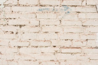 Tuğla doku çizikler ve çatlaklar ile