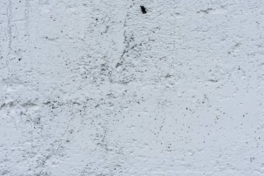 Çizik ve çatlaklarla dolu bir duvar parçası.