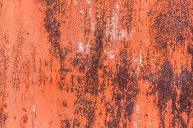 Çizik ve çatlaklarla metal doku 