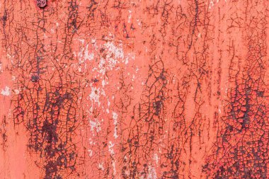 Çizik ve çatlaklarla metal doku 