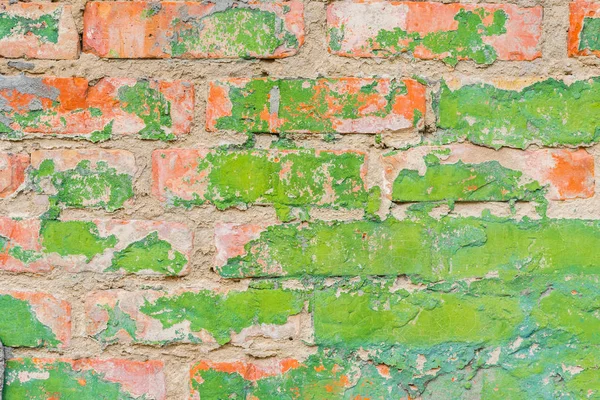 Tuğla doku çizikler ve çatlaklar ile