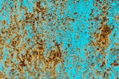 Arkaplan olarak kullanılabilecek çizik ve çatlaklarla metal doku