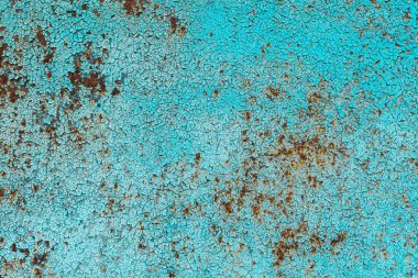 Arkaplan olarak kullanılabilecek çizik ve çatlaklarla metal doku