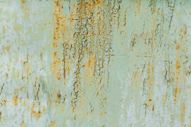 Çizik ve çatlaklarla metal doku