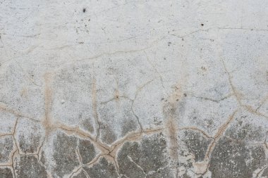 Çizikler ve çatlaklar ile duvar parçası. Arka plan olarak kullanılabilir