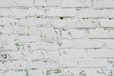 Çizikler ve çatlaklar ile tuğla doku. Arka plan olarak kullanılabilir