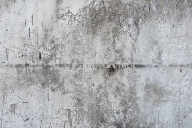 Çizikler ve çatlaklar ile duvar parçası. Arka plan olarak kullanılabilir