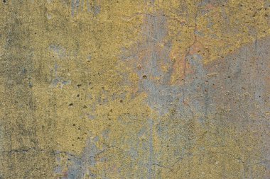 Çizikler ve çatlaklar ile duvar parçası. Arka plan olarak kullanılabilir