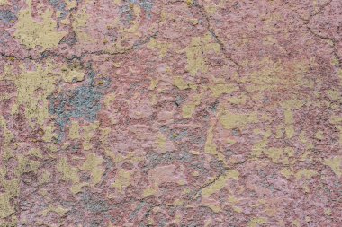 Çizikler ve çatlaklar ile duvar parçası. Arka plan olarak kullanılabilir
