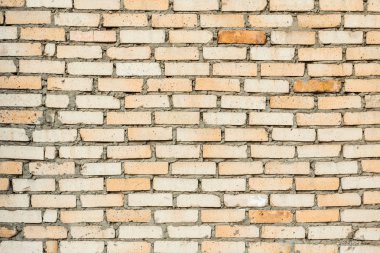 Çizikler ve çatlaklar ile tuğla doku. Arka plan olarak kullanılabilir