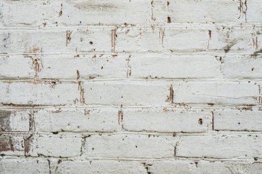Çizikler ve çatlaklar ile tuğla doku. Arka plan olarak kullanılabilir