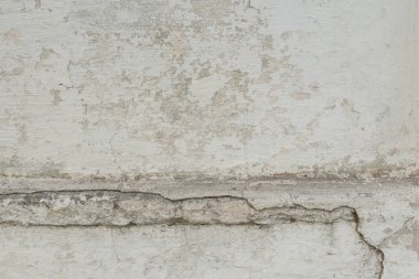 Çizikler ve çatlaklar ile duvar parçası. Arka plan olarak kullanılabilir