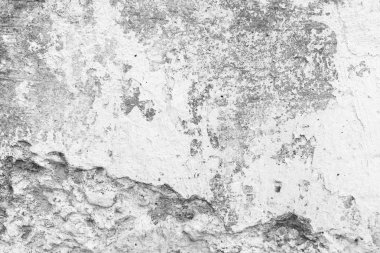 Çizikler ve çatlaklar ile duvar parçası. Arka plan olarak kullanılabilir
