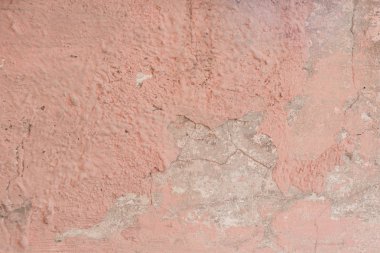 Çizikler ve çatlaklar ile duvar parçası. Arka plan olarak kullanılabilir