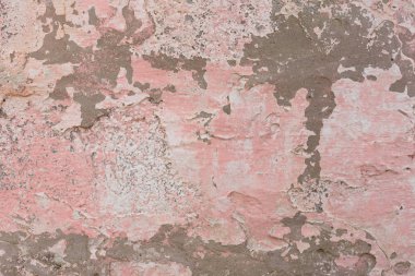 Çizikler ve çatlaklar ile duvar parçası. Arka plan olarak kullanılabilir