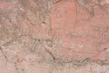 Çizikler ve çatlaklar ile duvar parçası. Arka plan olarak kullanılabilir