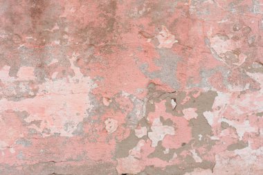 Çizikler ve çatlaklar ile duvar parçası. Arka plan olarak kullanılabilir