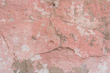 Çizikler ve çatlaklar ile duvar parçası. Arka plan olarak kullanılabilir