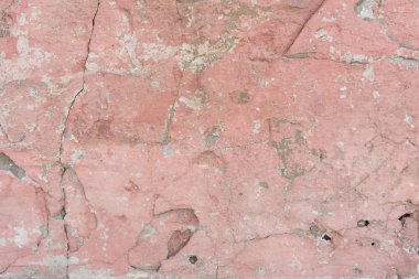 Çizikler ve çatlaklar ile duvar parçası. Arka plan olarak kullanılabilir