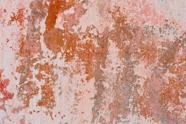 Çizikler ve çatlaklar ile duvar parçası. Arka plan olarak kullanılabilir