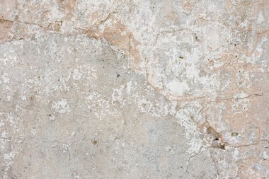 Çizikler ve çatlaklar ile duvar parçası. Arka plan olarak kullanılabilir