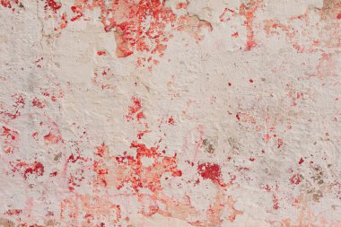 Çizikler ve çatlaklar ile duvar parçası. Arka plan olarak kullanılabilir