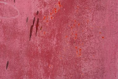 Arkaplan olarak kullanılabilecek çizik ve çatlaklarla metal doku