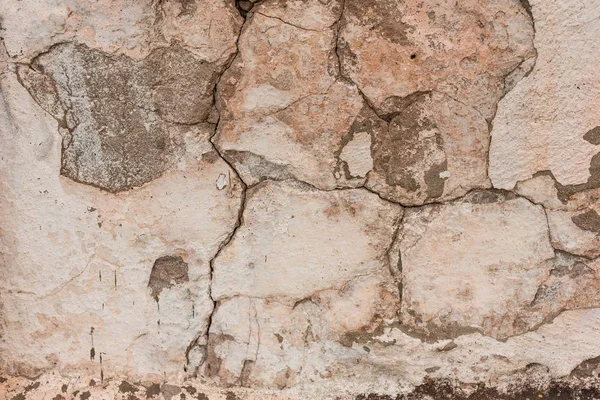 Fragmento Pared Con Arañazos Grietas Puede Utilizar Como Fondo — Foto de Stock