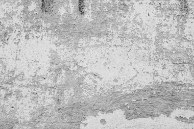 Doku, duvar, beton, arka plan olarak kullanılabilir. Çizik ve çatlaklarla dolu bir duvar parçası.