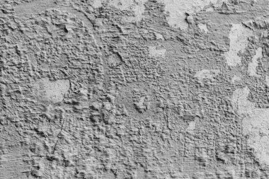 Doku, duvar, beton, arka plan olarak kullanılabilir. Çizik ve çatlaklarla dolu bir duvar parçası.