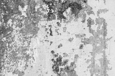 Doku, duvar, beton, arka plan olarak kullanılabilir. Çizik ve çatlaklarla dolu bir duvar parçası.