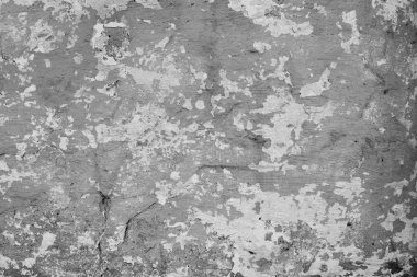 Doku, duvar, beton, arka plan olarak kullanılabilir. Çizik ve çatlaklarla dolu bir duvar parçası.