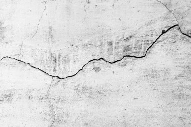 Doku, duvar, beton, arka plan olarak kullanılabilir. Çizik ve çatlaklarla dolu bir duvar parçası.