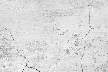 Doku, duvar, beton, arka plan olarak kullanılabilir. Çizik ve çatlaklarla dolu bir duvar parçası.