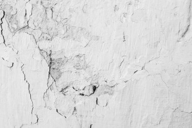 Doku, duvar, beton, arka plan olarak kullanılabilir. Çizik ve çatlaklarla dolu bir duvar parçası.