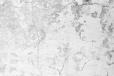 Doku, duvar, beton, arka plan olarak kullanılabilir. Çizik ve çatlaklarla dolu bir duvar parçası.
