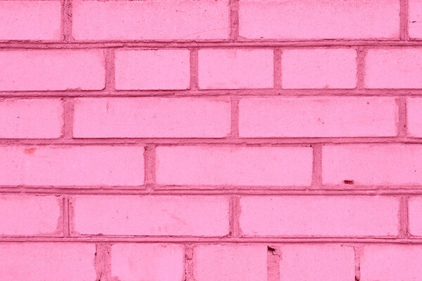 Текстура, кирпич, стена, она может быть использована в качестве фона. Кирпичная текстура с царапинами и трещинами
