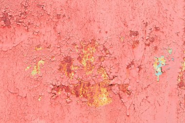 Doku, metal, duvar, arka plan olarak kullanılabilir. Çizik ve çatlaklarla metal doku