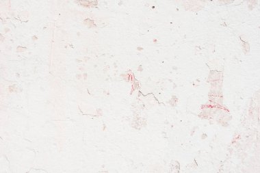 Doku, duvar, beton, arka plan olarak kullanılabilir. Çizik ve çatlaklarla dolu bir duvar parçası.