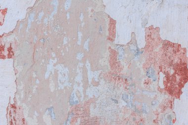 Doku, duvar, beton, arka plan olarak kullanılabilir. Çizik ve çatlaklarla dolu bir duvar parçası.