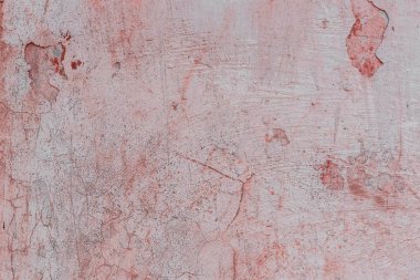 Doku, duvar, beton, arka plan olarak kullanılabilir. Çizik ve çatlaklarla dolu bir duvar parçası.