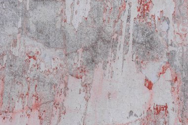 Doku, duvar, beton, arka plan olarak kullanılabilir. Çizik ve çatlaklarla dolu bir duvar parçası.