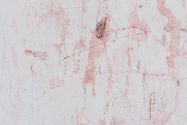 Doku, duvar, beton, arka plan olarak kullanılabilir. Çizik ve çatlaklarla dolu bir duvar parçası.