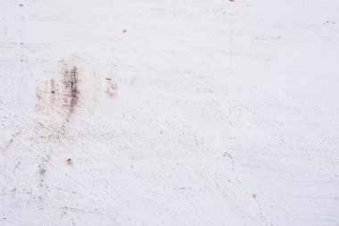 Doku, duvar, beton, arka plan olarak kullanılabilir. Çizik ve çatlaklarla dolu bir duvar parçası.