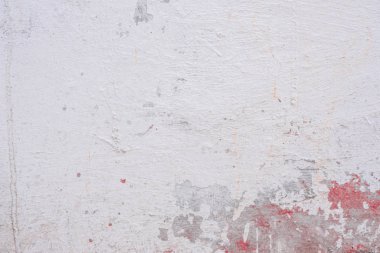 Doku, duvar, beton, arka plan olarak kullanılabilir. Çizik ve çatlaklarla dolu bir duvar parçası.