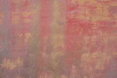 Doku, duvar, beton, arka plan olarak kullanılabilir. Çizik ve çatlaklarla dolu bir duvar parçası.